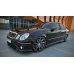 Накладки сплиттеры на пороги на Mercedes E W211 AMG